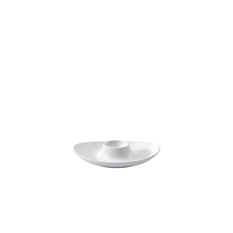 Villeroy & Boch Royal Portauovo con Piattino, Porcellana Premium Bone,