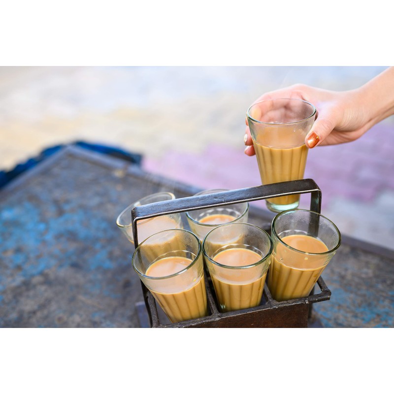 QuikTea Ginger Unsweetened Chai Tea Latte – 10 Count, Bold