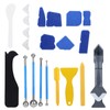 22Pcs/Set Plastic Sealant Spreader Glass Glue Caulking Scraper Sewing Beautify