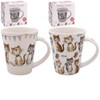 The Leonardo Collection Faithful Friends - Set of 2 Cats