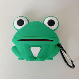 JXJGS Cute Cartoon Shape AirPods 3 Case Drop Resistant Soft Silicone AirPods Pro2 Case Fun and Stylish 3D case for AirPods 1/2 Pro Pro2 3 Generation with Keychain (AirPods pro/2)