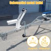 ZUIWAN Boat Trailer Winch Stand with Roller fit 3" w