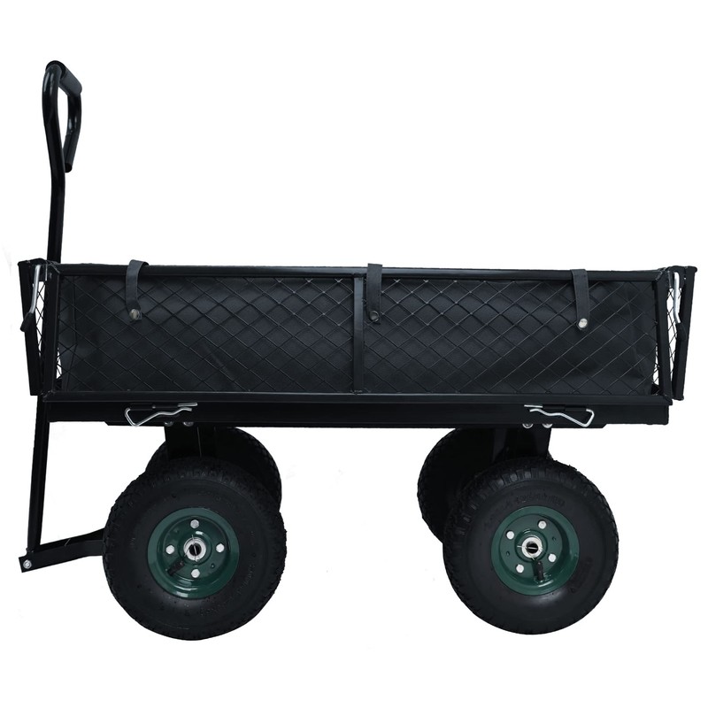 Elevon Heavy Duty Garden Cart, 400 Lb Weight Capacity, Liner