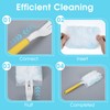 120 Pcs Duster Refills, Electrostatic Disposable Dusters Refills Bulk