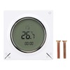 Digital Smart Thermostat, 16A Temperature Controller with Clear LCD Screen,