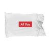 Hogue WS LLC All Day Standard Size White Pillow Case
