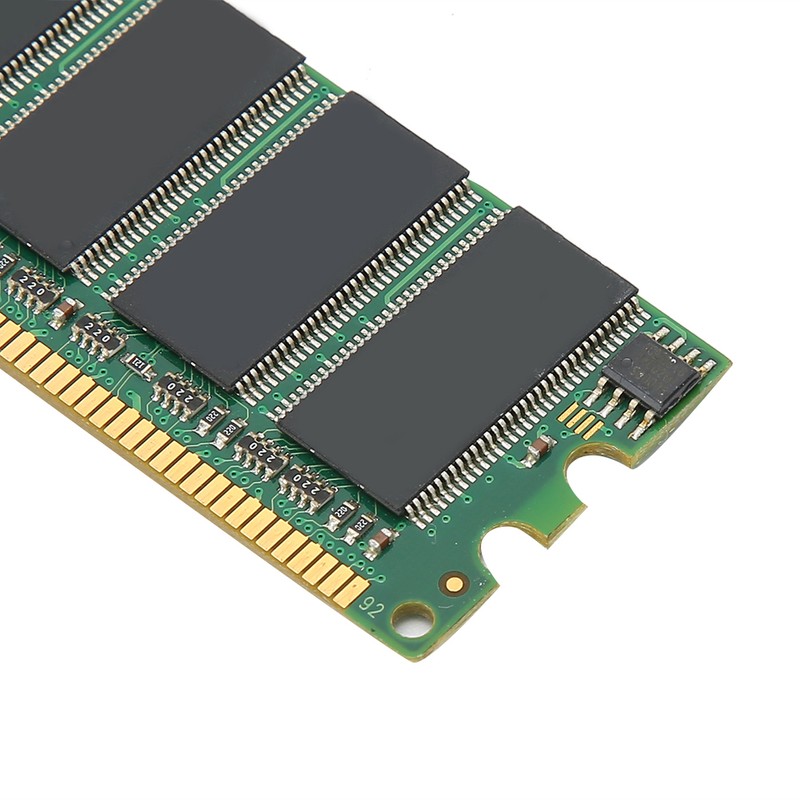 2Pcs Memory Module Desktop Computer Double‑Sided 16‑Grain DDR 1GB 400MHZ
