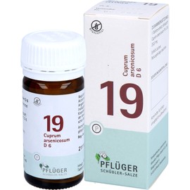 BIOCHEMIE Pflüger 19 Cuprum Arsenicosum D 6 Tablets Pack of 100