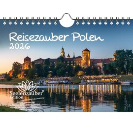 Reisezauber Polen DIN A5 Kalender für 2026 Warschau Urlaub Ostsee Küste - Seelenzauber