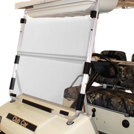 GCA Club Car DS Folding CLEAR Windshield (Fits Years 1982-2000.5)