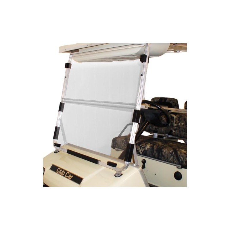GCA Club Car DS Folding CLEAR Windshield (Fits Years 1982-2000.5)