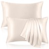 2 Pack 100% Pure Silk Pillowcase for Hair and Skin,