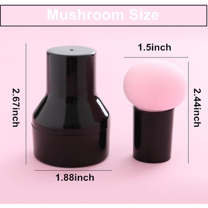 Mushroom Makeup Sponge Cosmetic Blender Puff Latex Free Face Sponge