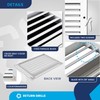 Fits 14" x 10" Duct Hole [15.6" x 11.6" Face]
