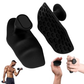 agogue Pack of 2 Grip Pads, Strength Training, Grip Pads, Weight Training, Non-Slip Gym Grips, for Fitness, Pull-Ups, Strength Training