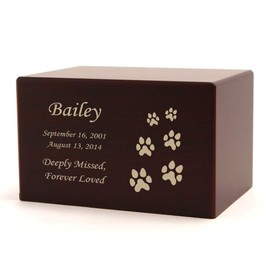 Near & Dear Pet Memorials MDF Box Pet Urn