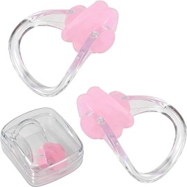 Clip de Nariz de Natación, Tapón de Nariz de Natación de Silicona Protector de Entrenamiento Clip de Nariz de Natación para Adultos Niños