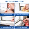 33FT Brush Weather Stripping - Weatherstripping for Sliding Windows/Glass Doors,