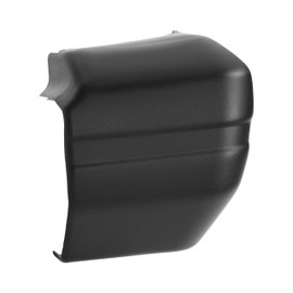 KUAFU Rear Bumper End Cap w/o Tire Mount Holes Right Compatible with 1984-1996 Jeep Cherokee/Wagoneer Replacement for CH1105137 55029245 Textured Black Plastic 1Pc