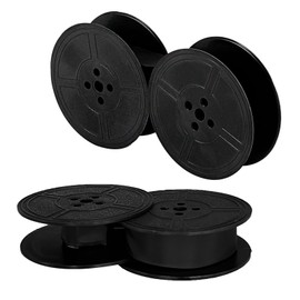 Typewriter Ink Ribbon, Typewriter, Ink Ribbons for Typewriter, Nylon Typewriter Ink Ribbon, Double Pack Typewriter Ribbon, Compatible Models DIN 2103 32755 (Black)