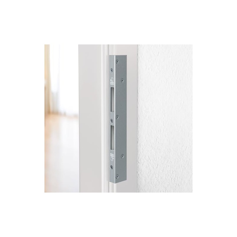 BASI Repair Angle Strike Plate for Interior Doors Room Doors