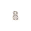 Neodymium Machine Lathed Clamping Magnet with M4 Eyebolt for Holding,