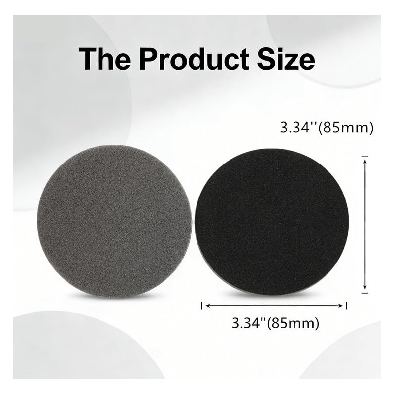TaiZiChangQin 4-Pack Soft Foam Replacement Earpads for Beyerdynamic DT770/DT770M/DT-790/DT797/DT880 Pro/DT990