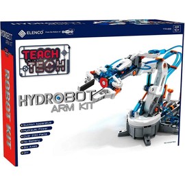 Teach Tech “Hydrobot Arm Kit”, Hydraulic Kit, STEM Building Toy for Kids 12+