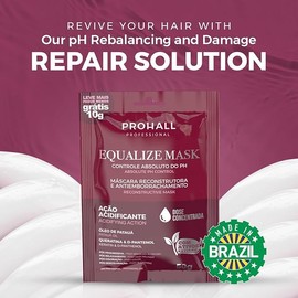 Deep Conditioning Hair Mask Treatment for Keratin, Color Treated & Bleached Blonde Hair-Neutralize Toxic Chemical & Balance PH Level-PH Stabilizing Equalize Hair Mask for Damaged Hair-Prohall Cosmetic