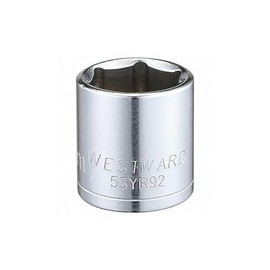 Socket, Steel, Chrome, 20 mm