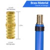 40pcs PEX Fittings, 1/2" Brass PEX Fittings, PEX Brass Crimp
