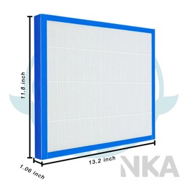 AF-20FL Replacement Filter Compatible with HoMedics Air Purifier AF-20 AP-25 AR-20 Filter, fits Number AF-20FL AP-25CRF AF-25, include 1 HEPA Filter + 4 Carbon Pre-filters