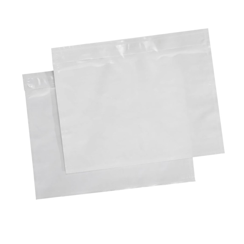 Clear Adhesive 7.5" x 5.5" Top Loading Packing List/Shipping Label