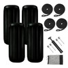 GYHPD Boat Fenders 4 Pack 10 x 28 Inch, Inflatable