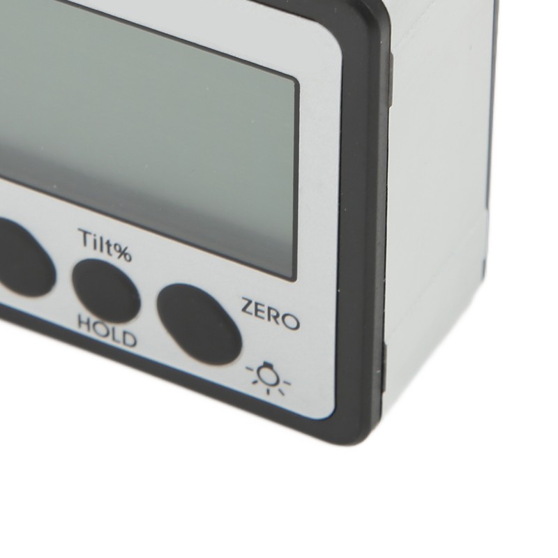 Digital Inclinometer with Backlight Magnetic 4x90° Electronic Protractor IP54 Waterproof