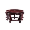 Rluii Chinese Display Stands Hand-Crafted Rosewood Oriental Vase Stand accessories