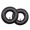 2 x Bent Valve Inner Tubes 4 Inch x 3.5-4.0