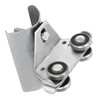 Stainless Steel Track Roller Wheel Trolley 24mm Pulley Diameter Cable