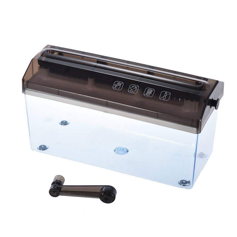 Malayas A4 9 Inch Shredder Shredded Paper Manual Hand Paper