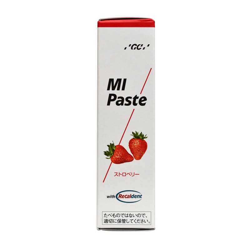 GC MI Paste Strawberry, 1.4 oz (40 g), Pack of