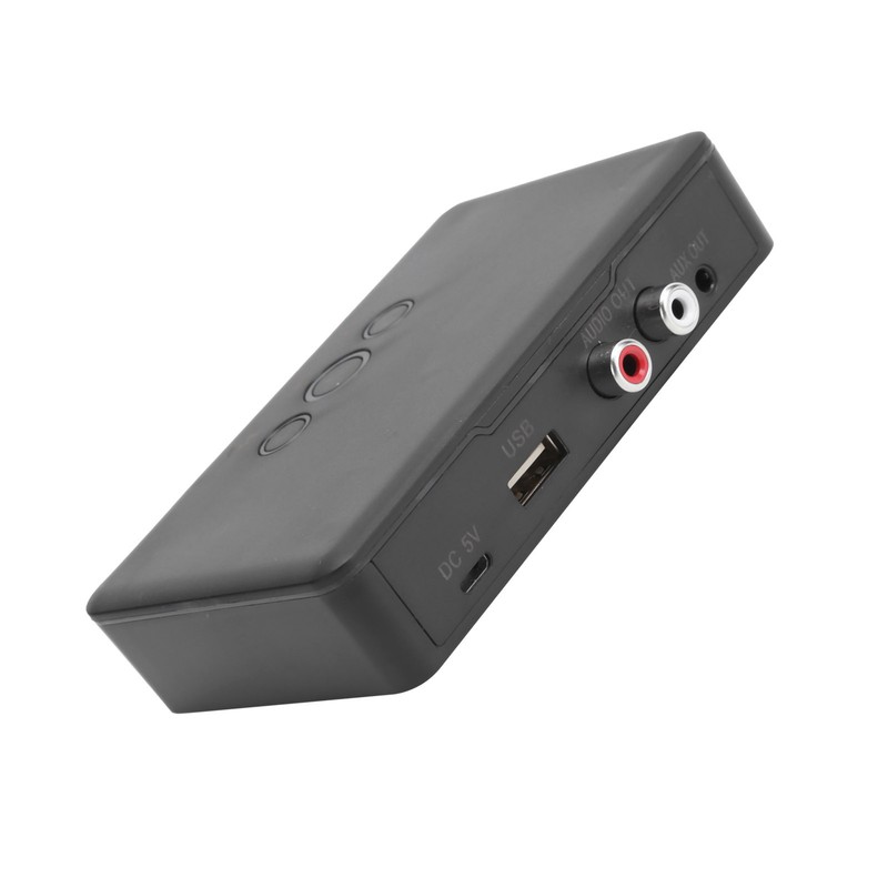 Bluetooth 5.0 Receiver Wireless Audio Adapter 3.5mm AUX Output Audio