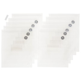 Ohm Electric COK-PSLFM1810C 08-5412 Vacuum Saver Dedicated Zipper Bag, M Size, Pack of 10