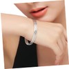 GRIRIW Minimalist Thai Silver Bracelet Thin Bangle Women's Jewelry Bangle