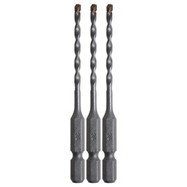 iHelp IH-CD35 Hexagonal Shaft Concrete Drill Set of 3 3.5mm Concrete Drill