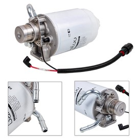 BARTOO 6.6L Duramax Diesel Fuel Filter Assembly│Replacement For 2004-2013 Chevy Silverado GMC Sierra 2500 HD 3500 HD with Water in Fuel Sensor - Replaces 12642623, 12639448, TP3018…