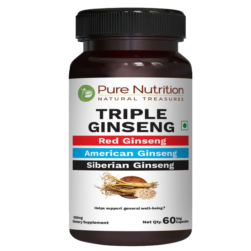 PURENUTRITION ME Pure Nutrition Triple Ginseng - an Unique and