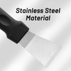 4 Pack Stainless Steel Scraper - Stove Oven Scrapper -