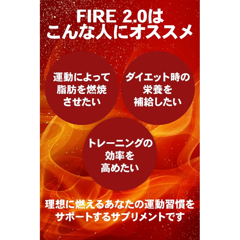 ビーレジェンド ファイヤー 2.0 FIRE 2.0 7種のサポート成分 L-カルニチン α-リポ酸 ビタミンB群 カテキン