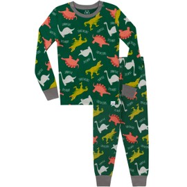 Harry Bear Boys Dinosaur Pyjamas Snuggle Fit Multicoloured Age 8 to 9 Years