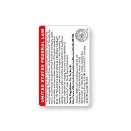 Just 4 Paws Custom Psychiatric Service Dog ID Card with QR Code & Security Seal and Optional Holograph | Registration to U S Service Dogs Registry Plus ID Holder & Digital ID - Portrait Style